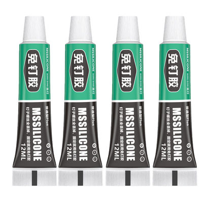 우수한 접착력 빠른 경화 손톱 무료 밀착제 건설 목조