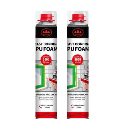 좋은 가격 Expansion 50 Times Polyurethane Foam Sealant with CAS 51852-81-4 and White Colour 온라인으로