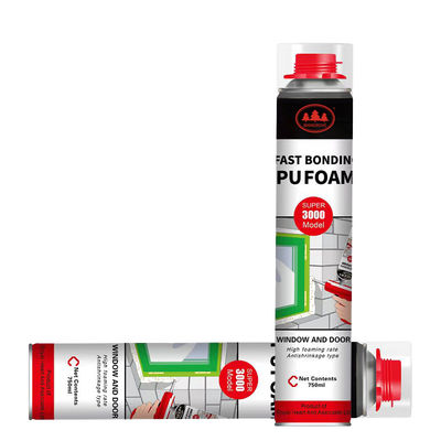 좋은 가격 Heat Resistant and Paintable Polyurethane Foam Sealant with Superior Gap-Filling Ability 온라인으로