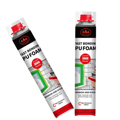 좋은 가격 15min Curing Time Polyurethane Foam Sealant Smooth Paste for Professional Sealing Applications 온라인으로