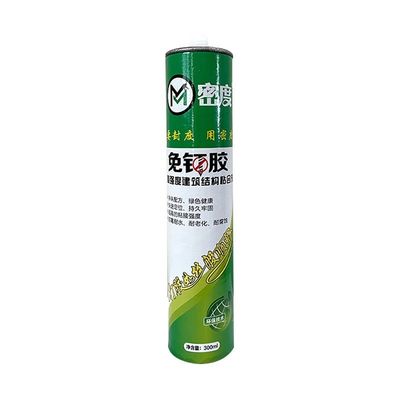 금속 손톱 없는 접착제 밀착제 방수 실리콘 유리 접착제