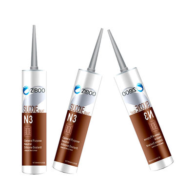 빠른 건조 중립 유리 접착제 날씨에 견딜 수 있는 300ml 검은색 유리 커튼 벽