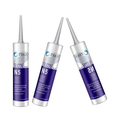 UV 저항 보장 중성 투명 실리콘 실란트 결과용