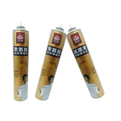 OEM 격차 채우기 폴리우레탄 폼 밀폐제 750ML 건축 단열