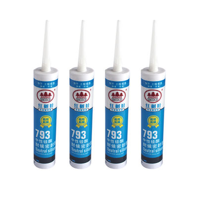 OEM 흰색 검은색 회색 색감 접착제 중성 실리콘 밀착제 건설용