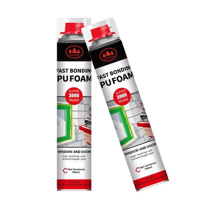 좋은 가격 Expansion Rate Up To 3 Times Density 15.9 kg/m3 Polyurethane Foam Sealant Perfect For Sealing And Filling Gaps And Cracks 온라인으로