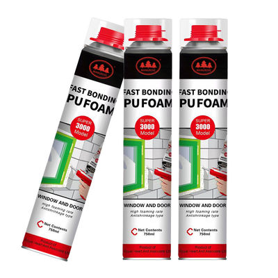 좋은 가격 OEM 750ml Wholesale White Polyurethane Mounting Pu Foam Sealant 온라인으로