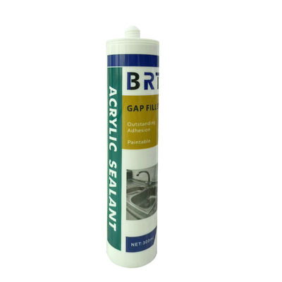 Water Based White 300ml Acrylic Sealant Bathroom Kitchen Home