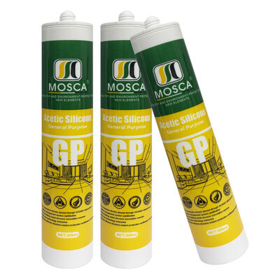 Waterproof White 300ml Neutral Silicone Adhesive Home Decoration Kitchen