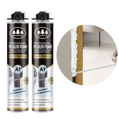 좋은 가격 900g 높은 확장 건설 틈 방수 및 열 절연 접착제 폴리우레탄 폼 밀착제 온라인으로